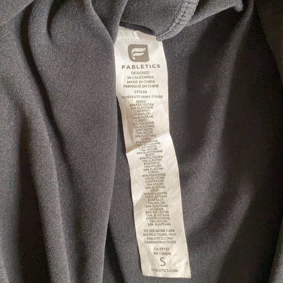 Fabletics Black Resort Tropez Mini Dress Size Small - Picture 7 of 8